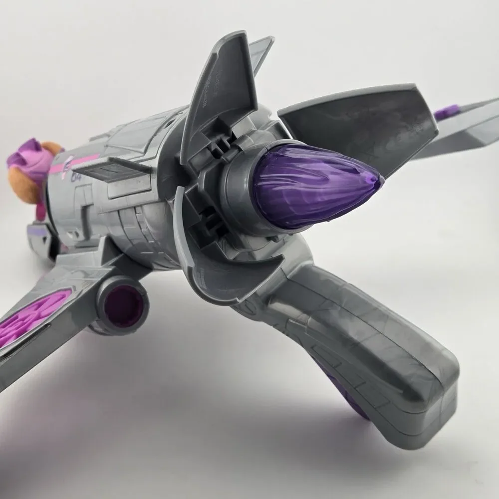 Paw Patrol The Movie Transforming Rescue Jet with Skye Mighty Pups Action Figure
